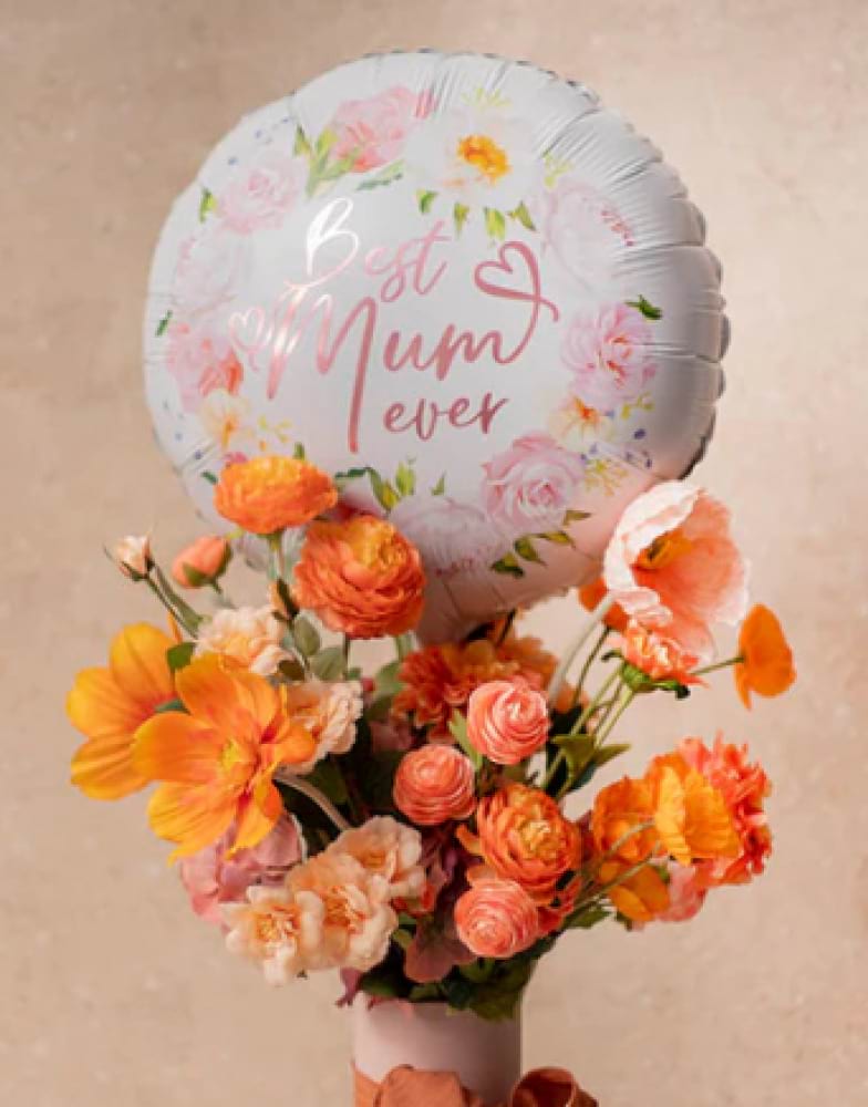 Best Mum Ever 9` Stick balloon